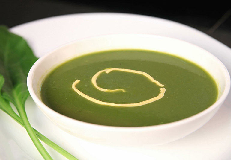 Homemade Spinach Soup