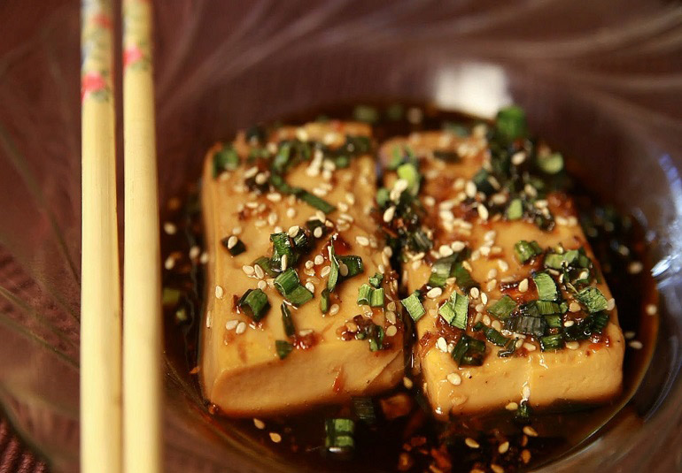 Honey Glazed Tofu