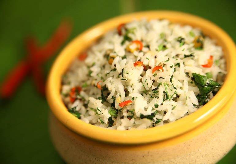 Coriander Rice By Preetha