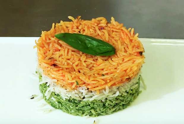 Recipe: Celebrate Independence Day With Tri-Coloured Rice