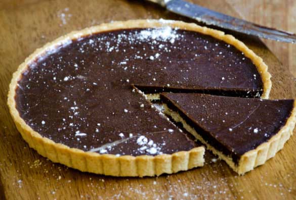 DIY Food: No-Bake Chocolate Tart