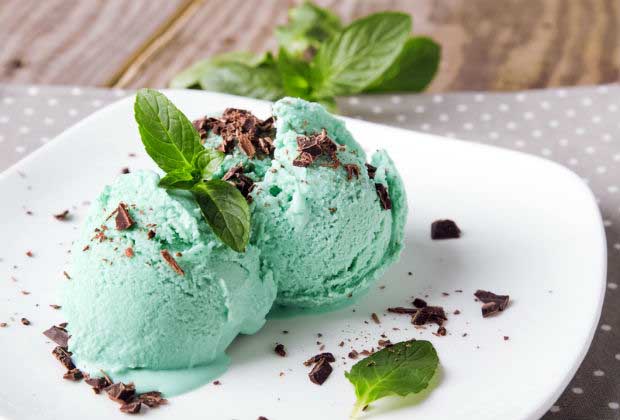DIY Food: Homemade Mint Chocolate Chip Ice-Cream