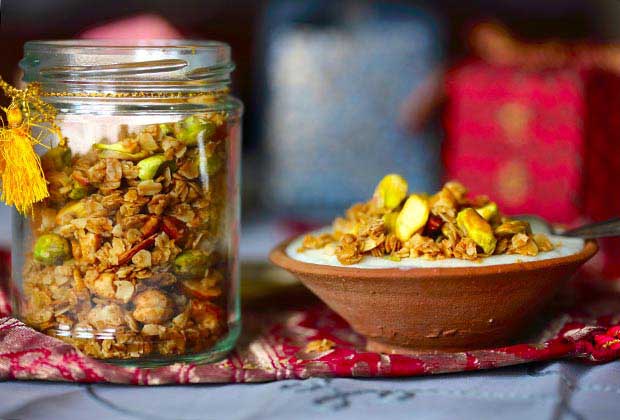 Take A Break From Mithais. Gift This Festive Granola Instead