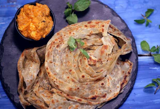Punjabi Recipe: Pudina Lachha Paratha