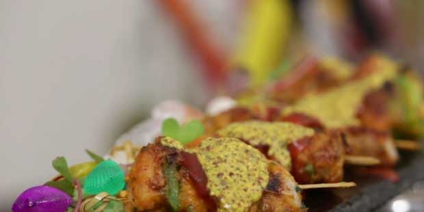 A Perfect New Years Party Appetiser: Chicken Shashlik