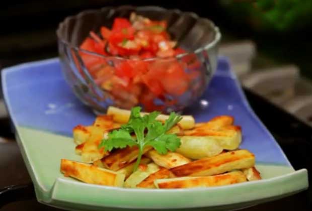 Healthy Eating: Baked Sweet Potato Chips