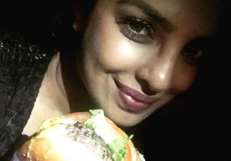 Photo Of The Day: Desi Girl Priyanka Chopra Treats Herself To An In-N-Out Burger Post Oscars