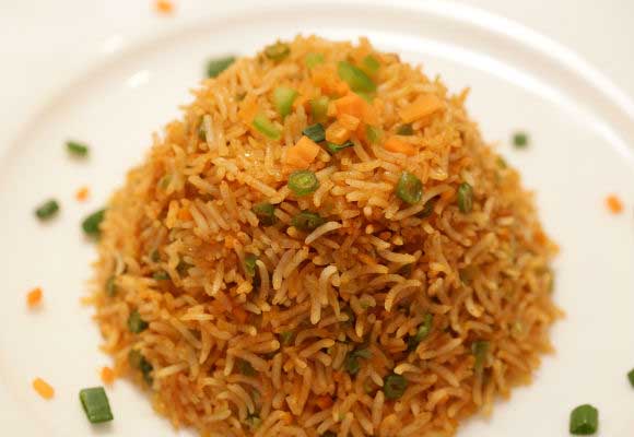 Schezwan Fried Rice (Hindi)