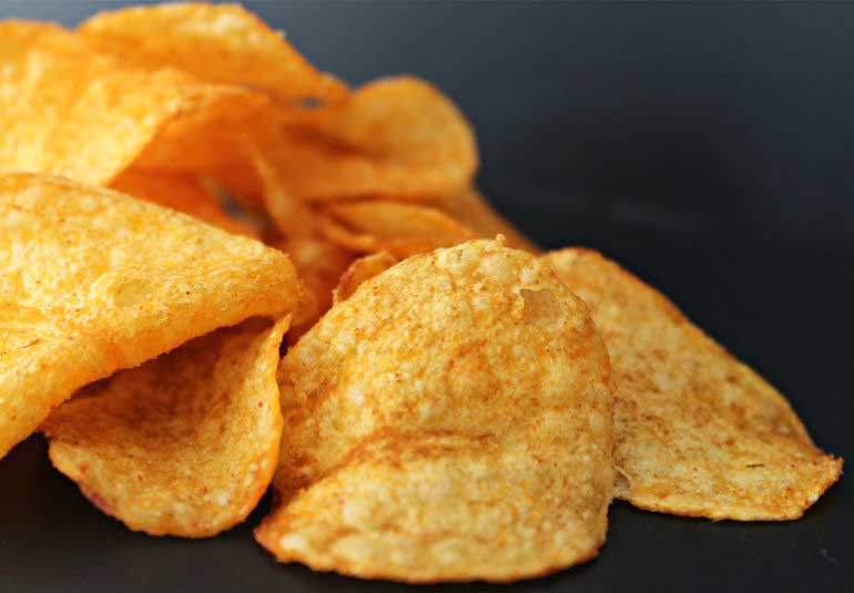 DIY Food: Quick Microwave Potato Chips