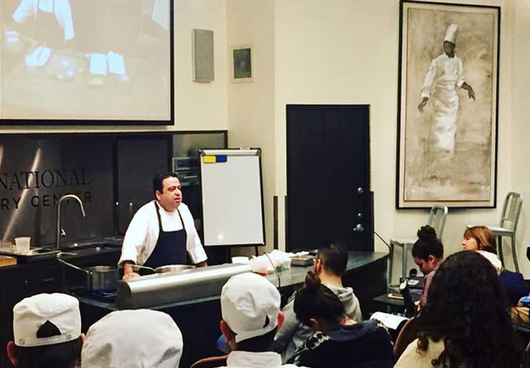 Photo Of The Day: Chef Manish Mehrotra Hosts Indian Food Class In New York