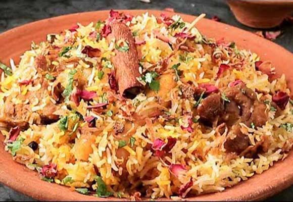 Awadhi Mutton Biryani - popular food of up