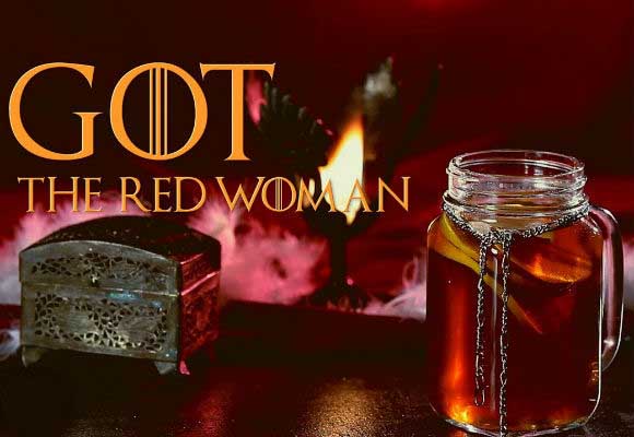 Game Of Thrones Cocktails: The Red Woman