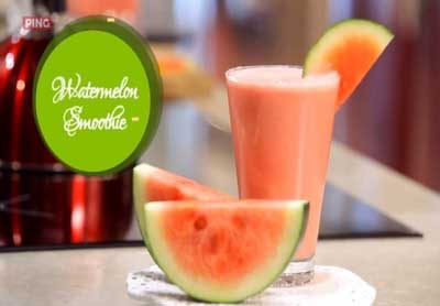 Watermelon Yogurt Smoothie