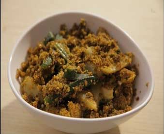Easy Aloo Bhindi Recipe - Best with Rotis