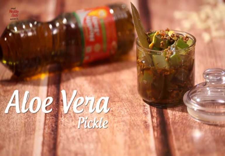 Pickles of India : Instant Aloe Vera Pickle Recipe