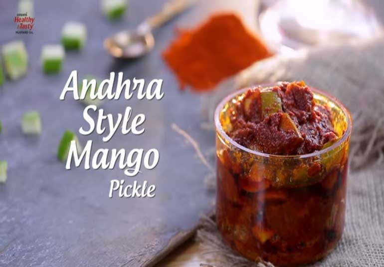 Pickles of India : Andhra Style Mango Pickle Recipe