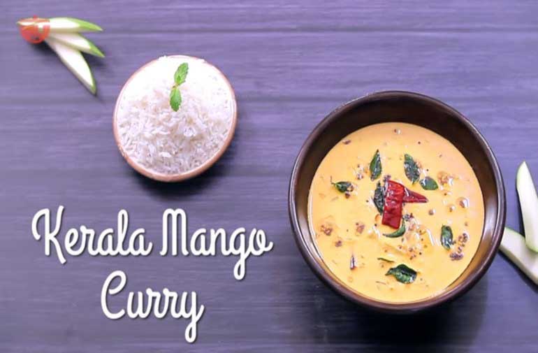 Kerala Style Mango Curry: Raw Mango Curry with Coconut Milk Recipe