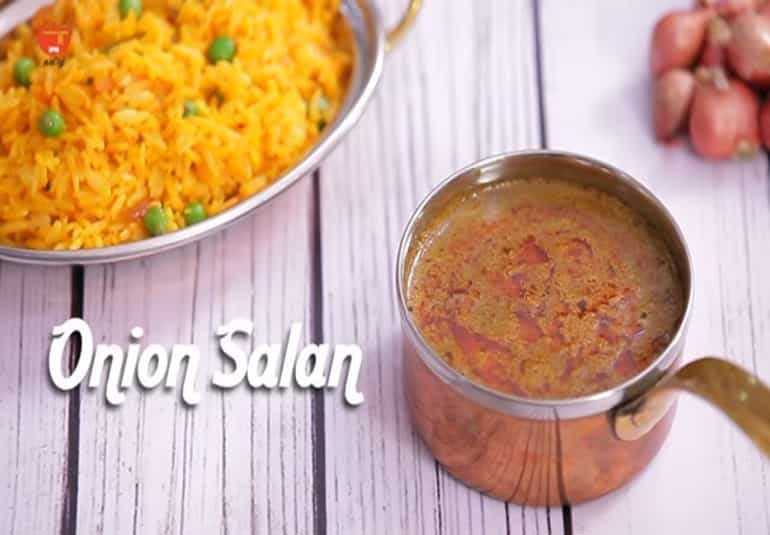 Restaurant Style Biryani Gravy Onion Salan