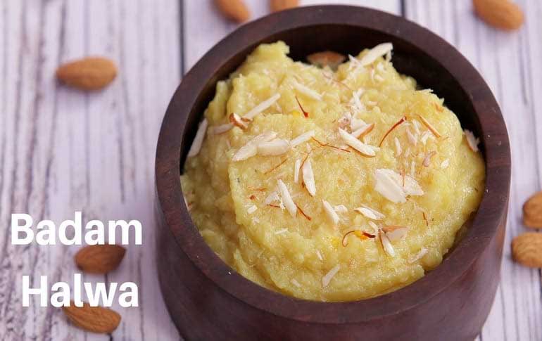 Almond Halwa Recipe