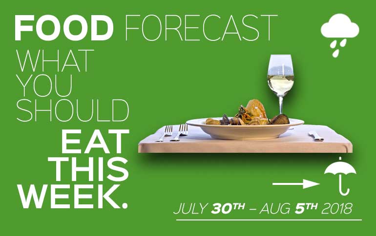 Food Forecast: July 30 – August 5