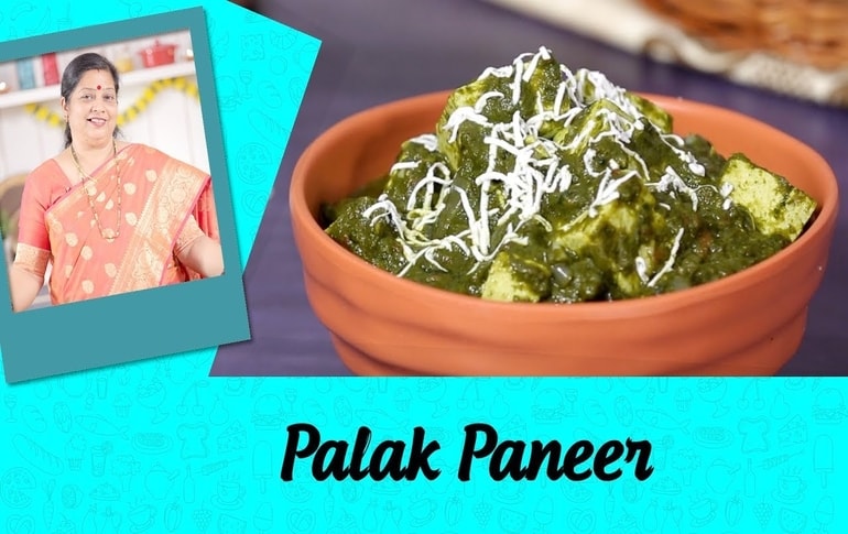 Punjabi Palak Paneer Recipe In Marathi By Archana Arte